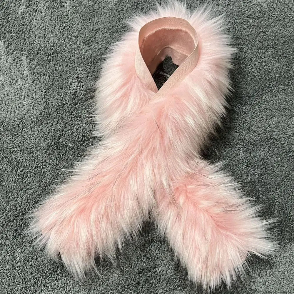 1M Faux Fur Trim Ribbon – Fluffy DIY Clothing Decoration