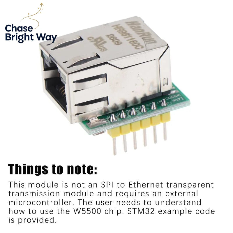 USR-ES1 W5500 SPI to Ethernet Module | IoT LAN Adapter