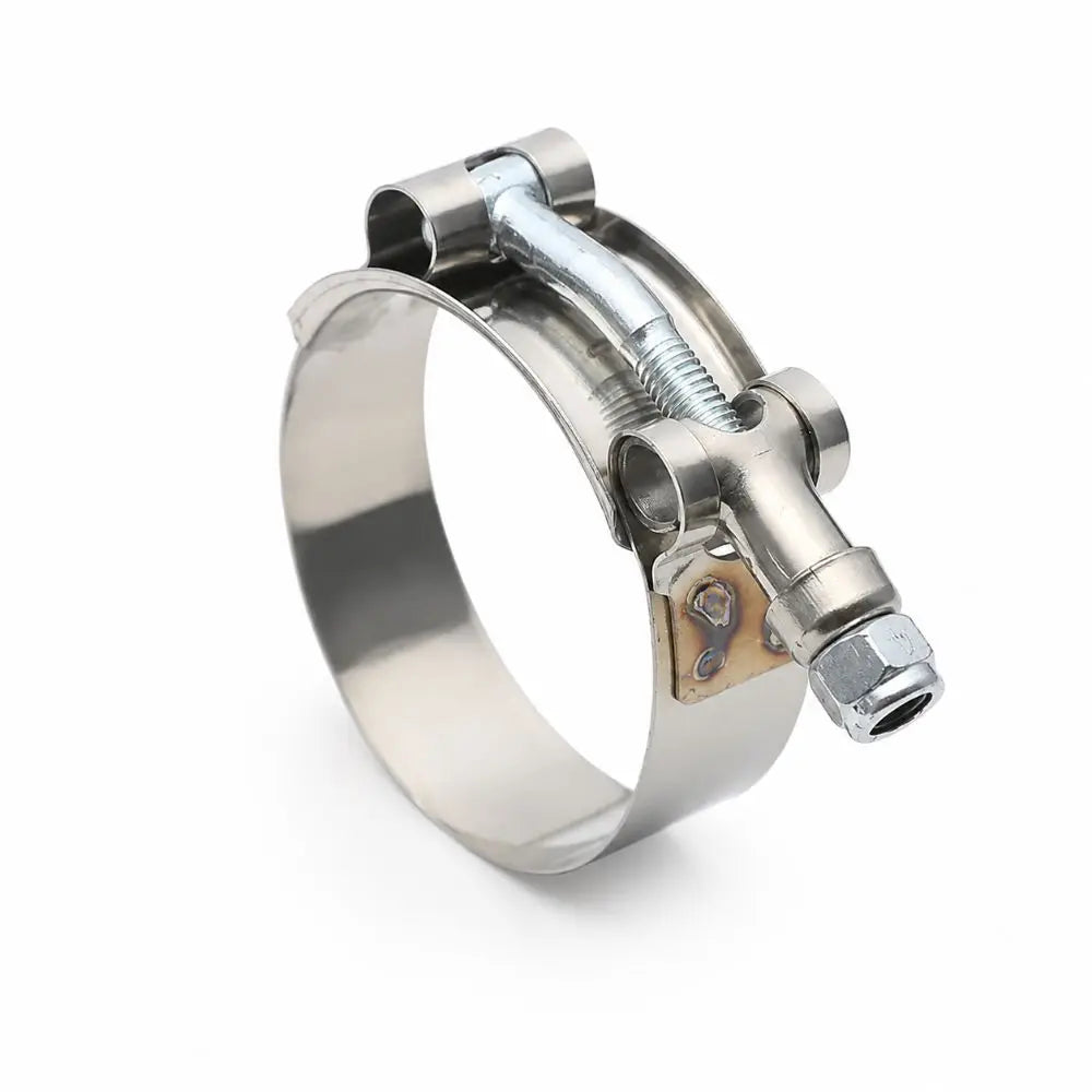 Stainless Steel T-Bolt Hose Clamp 42mm–109mm | Universal Fit