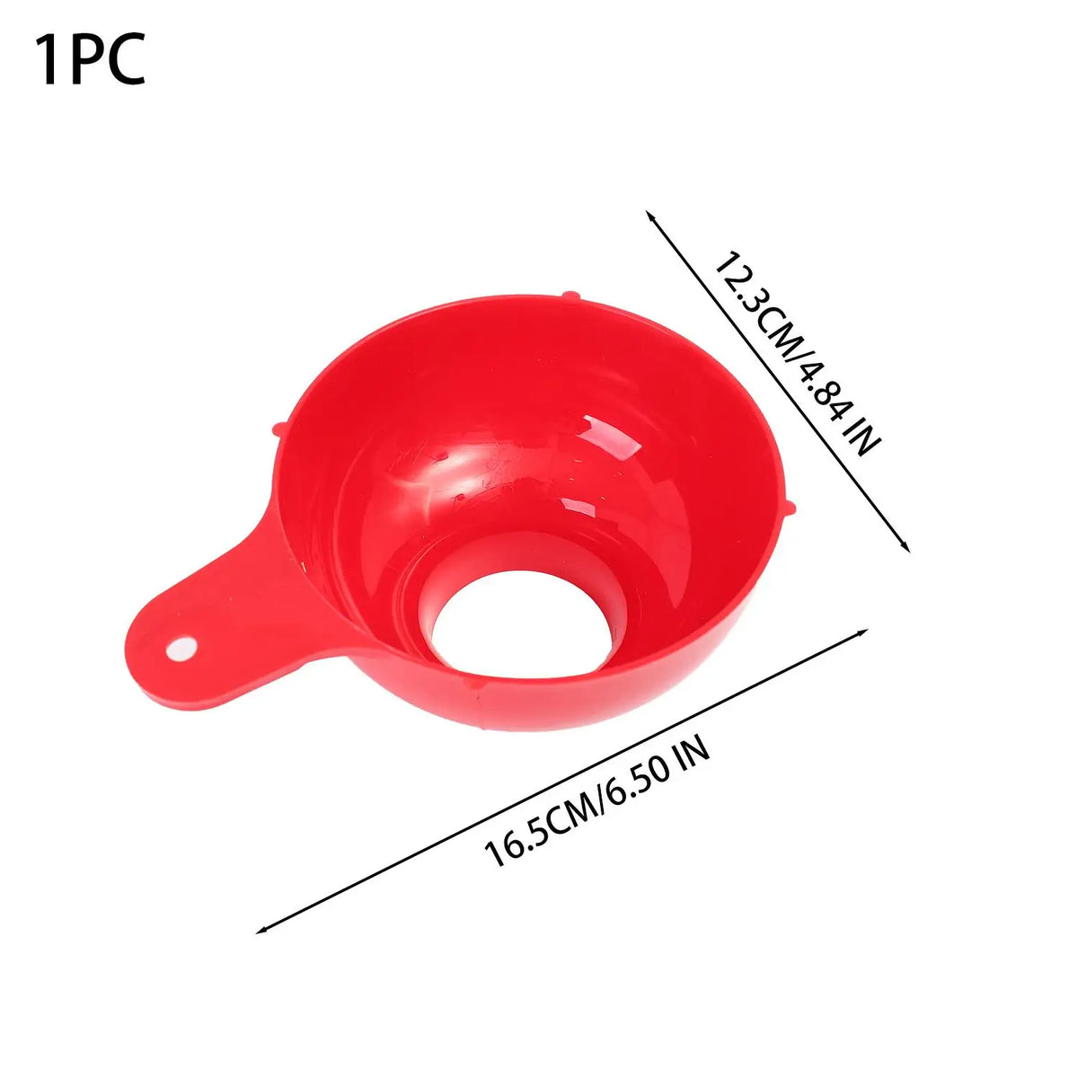 Wide-Mouth Foldable Plastic Car Funnel – Oil & Liquid Transfer