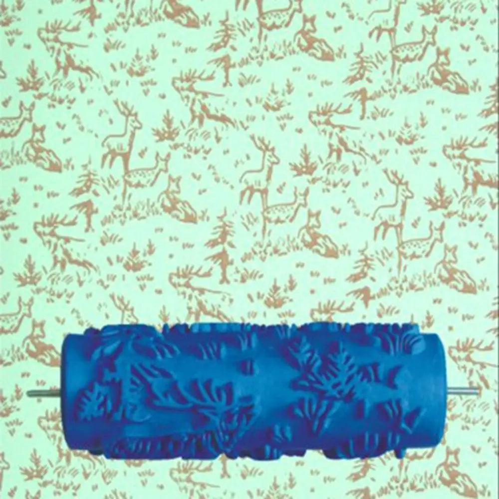 DIY Texture Grain Paint Roller – Decorative Wall Pattern Tool