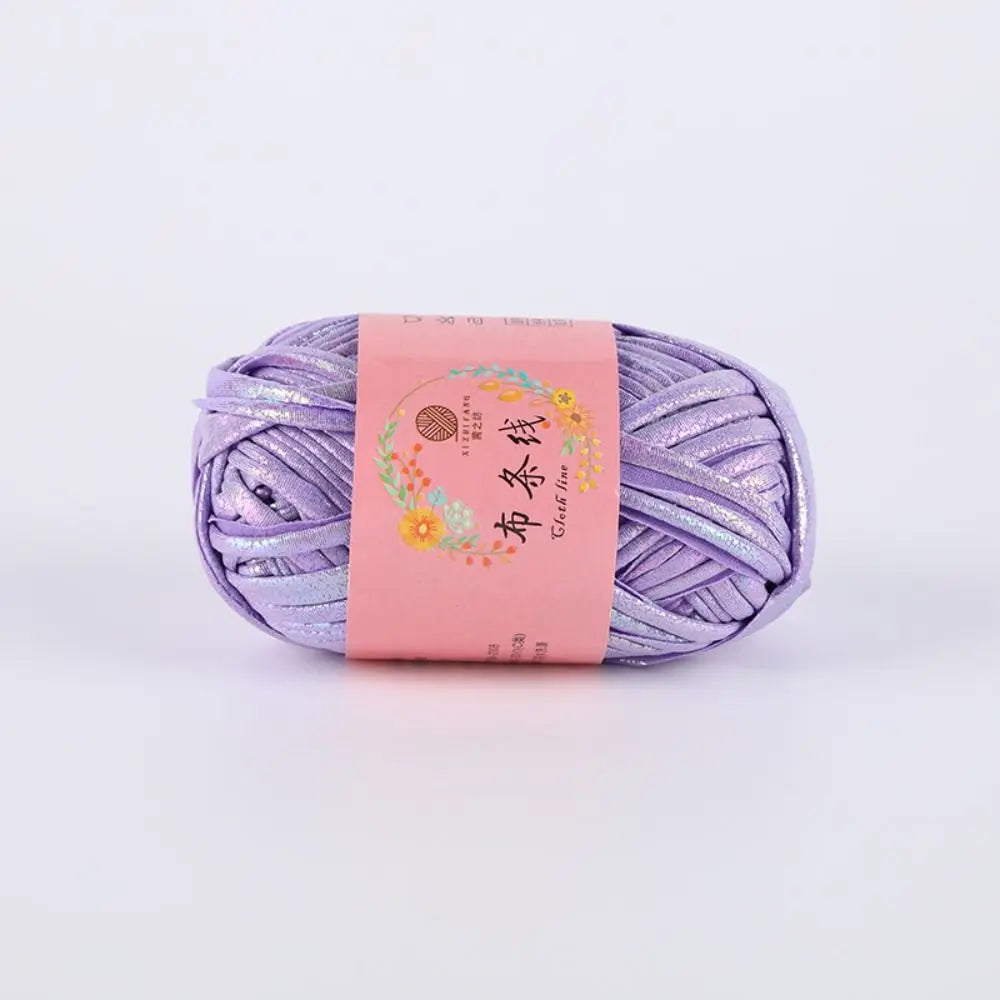 100g Magic Color Shiny Faux Leather Crochet Yarn – DIY Knitting