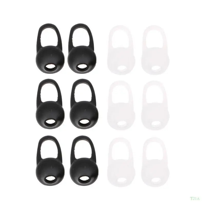 Silicone Eartips 6 Pairs S/M/L – Universal Replacement Earbuds