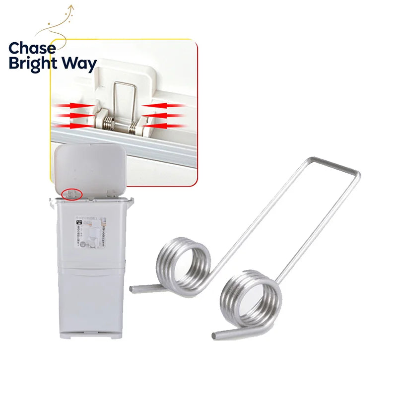 Double Torsion Spring 10-Pack – Flip-Top Bin Lid Repair