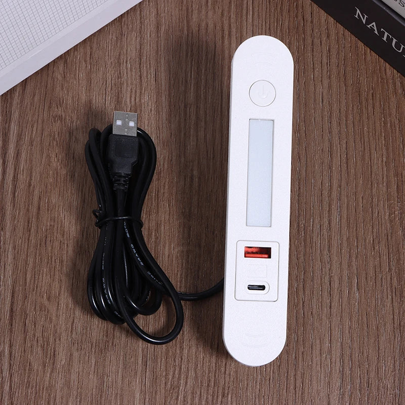 Embedded Night Light Socket – USB & Type-C Charging Ports