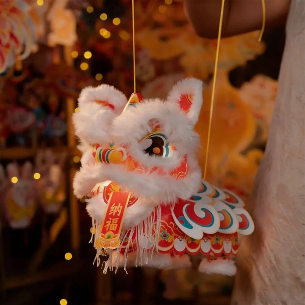 DIY Lion Dance Lantern – Lunar New Year Hanging Ornament