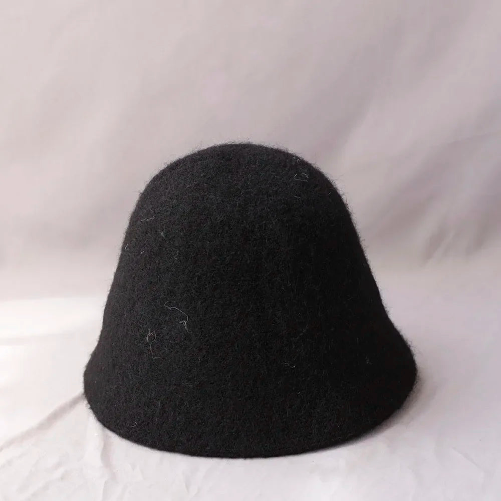 Women's Winter Knit Bucket Hat – Warm Fisherman Cap