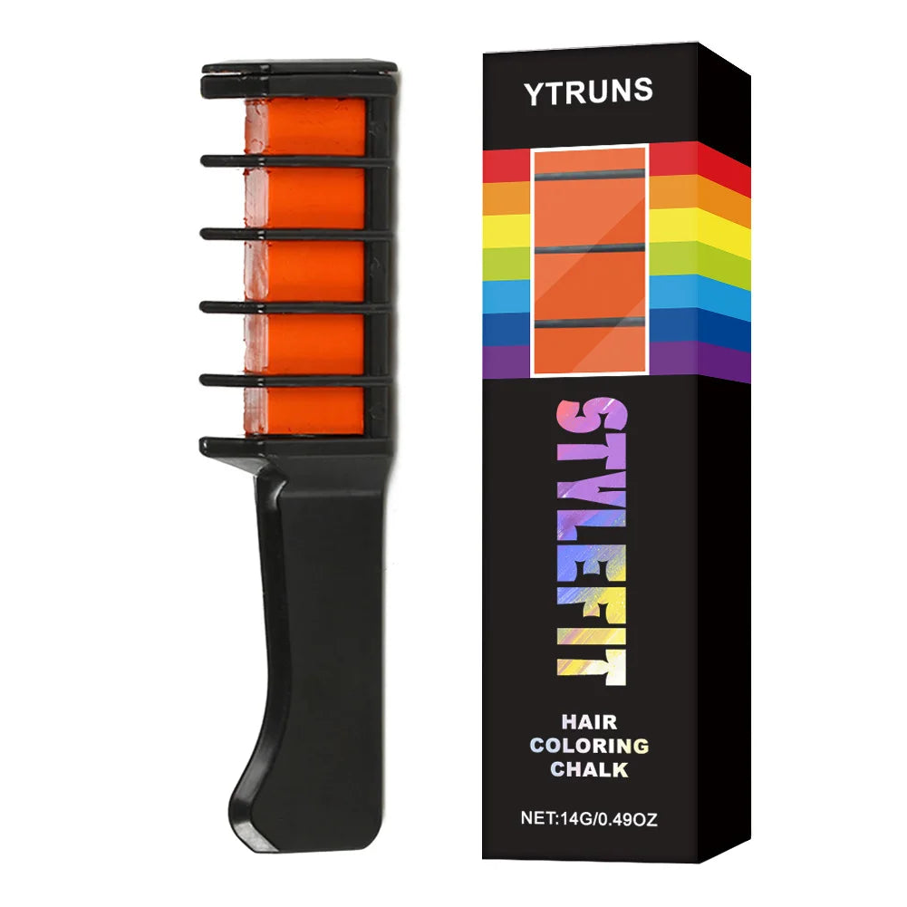 Temporary Hair Color Comb Stick – Washable Hair Chalk