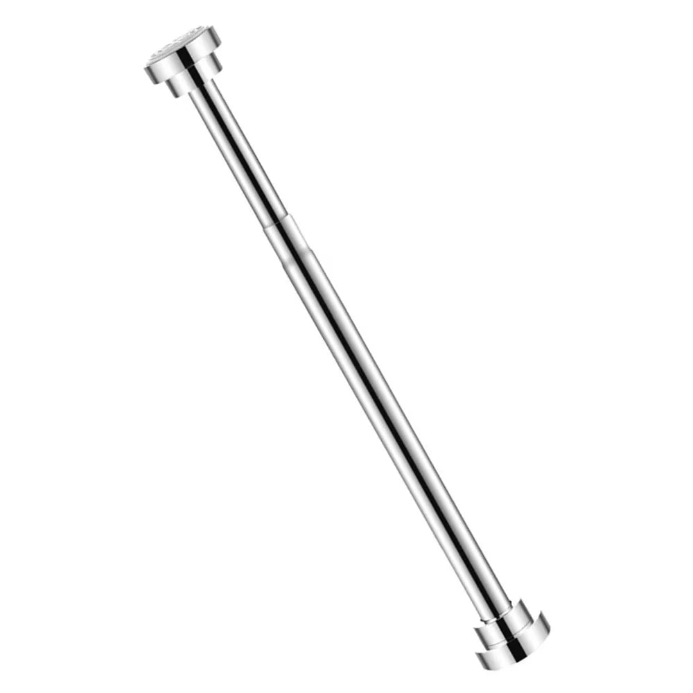 Adjustable Closet Rod – No-Drill Stainless Steel, 40–55cm
