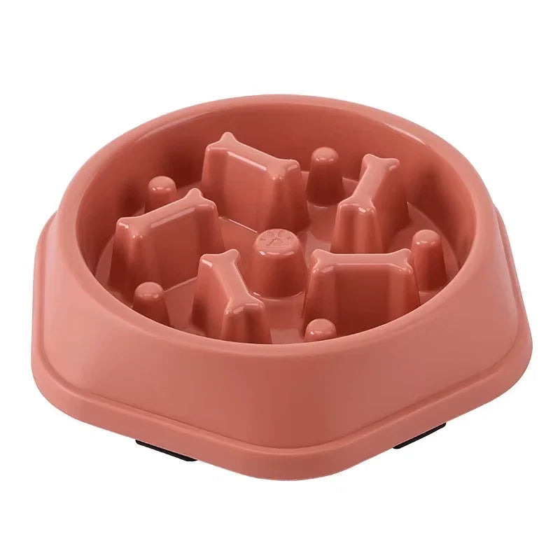 Slow Feeder Dog Bowl – Anti-Slip Puzzle Dish for Dogs