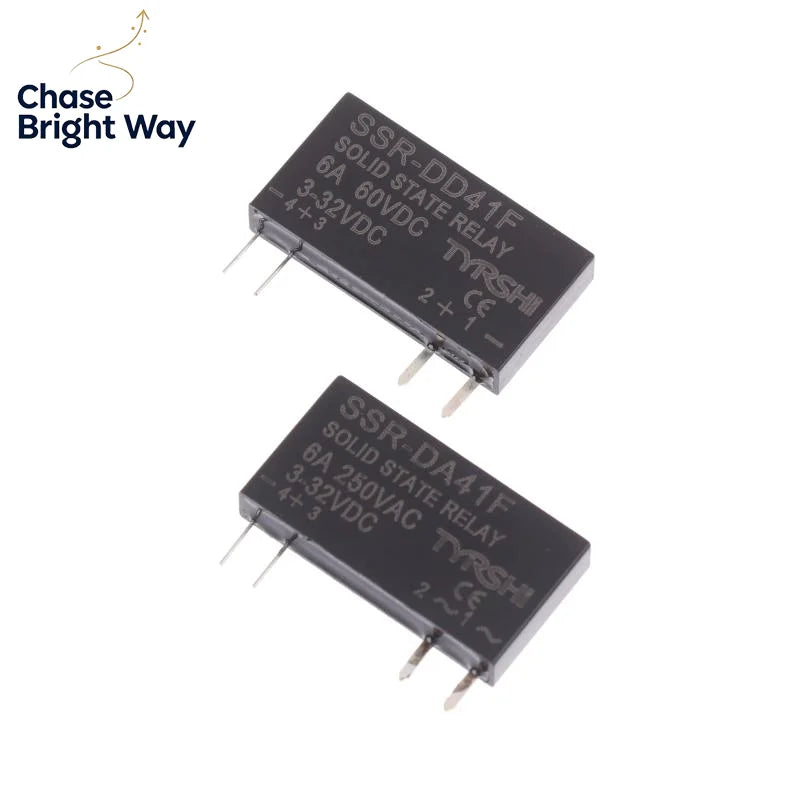 SSR Solid State Relay 3-32VDC 6A DIN Rail DC to DC Module