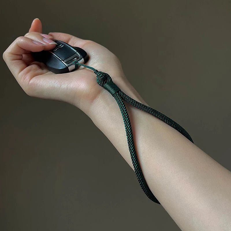 Hand-Woven Phone Wrist Lanyard – Colorful Anti-Loss Strap