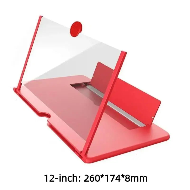 Foldable HD Phone Screen Magnifier – 3-4X Blue Light Filter