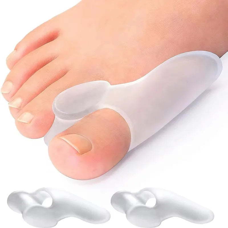 Silicone Toe Separator & Bunion Corrector – 1 Pair Foot Care