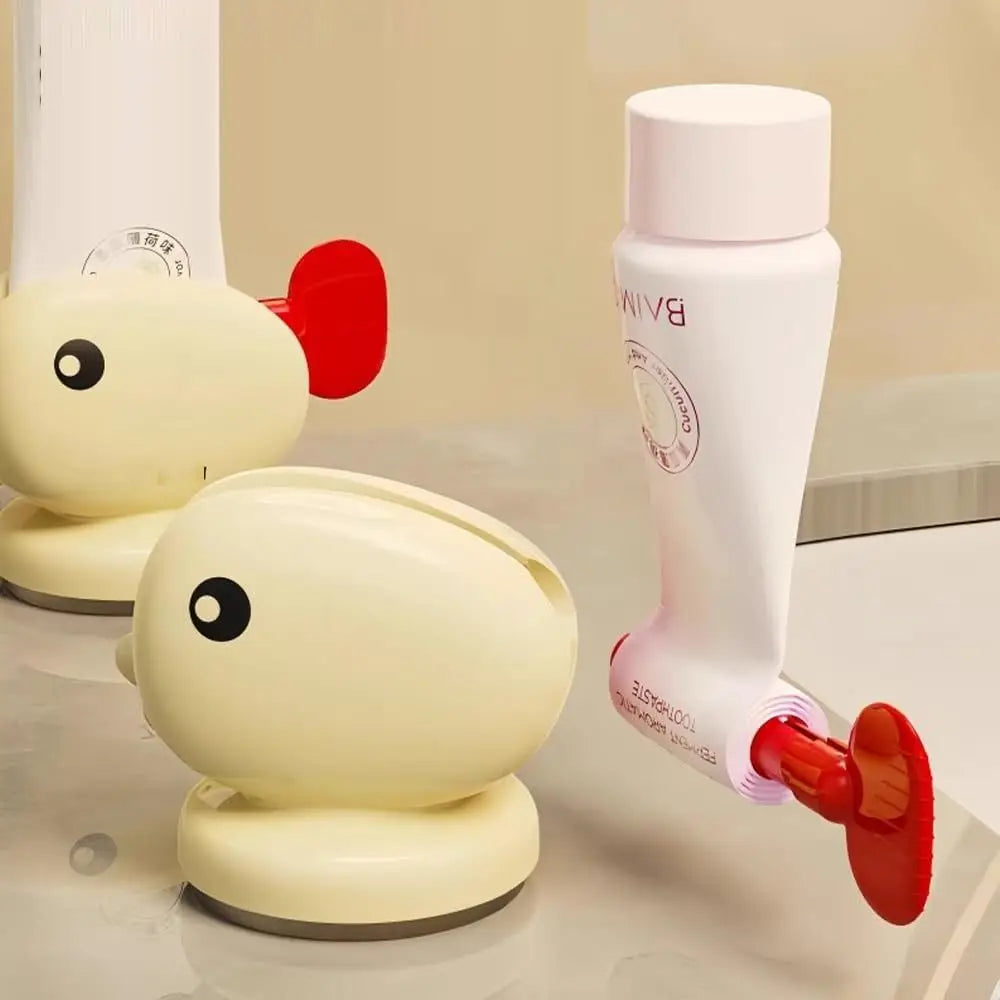 Whale Toothpaste Squeezer – Suction Cup Punch-Free Holder