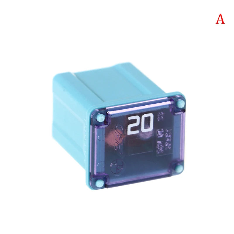 Square Automotive Car Fuse 20A–60A | Waterproof Mini Fuse