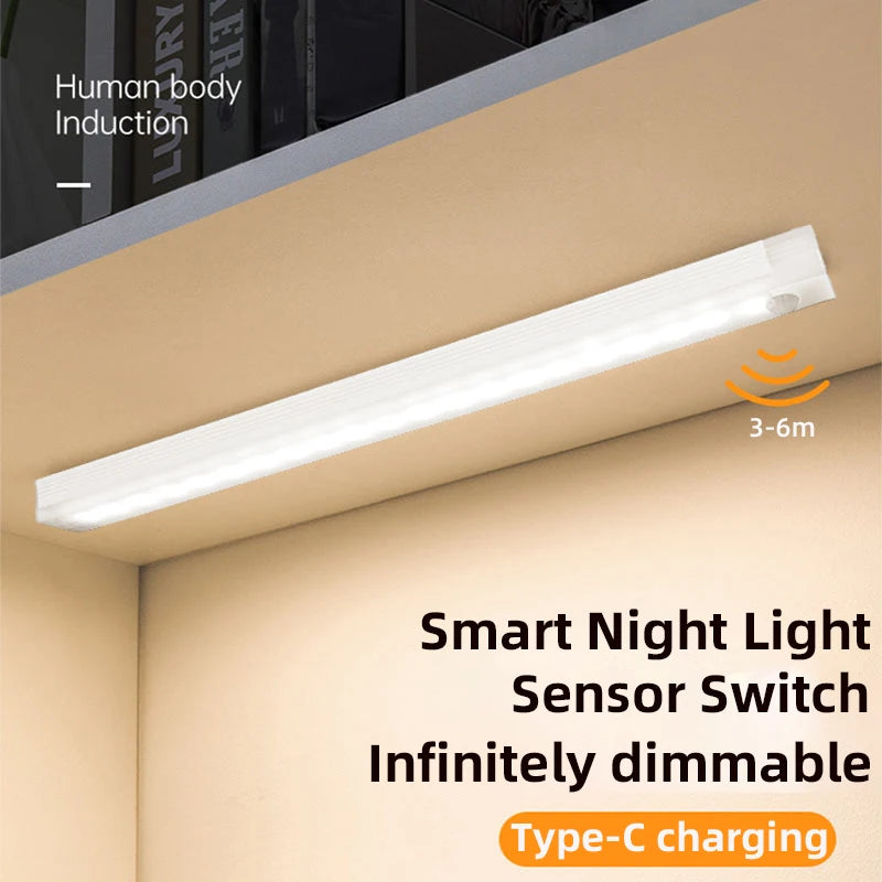 Wireless LED Motion Sensor Night Light | USB Rechargeable Bar