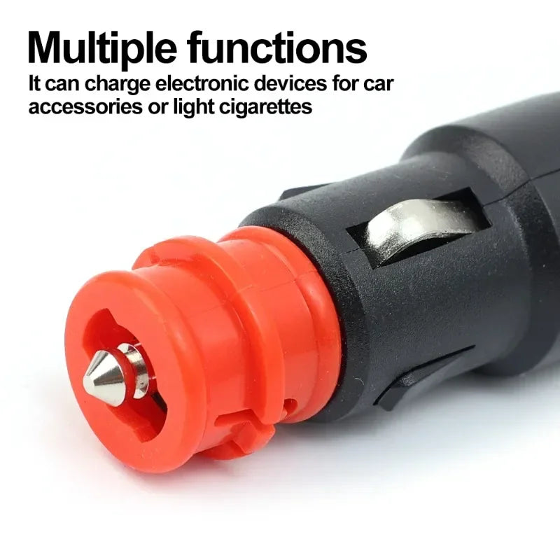 Universal 12V-24V Car Cigarette Lighter Plug Socket Adapter