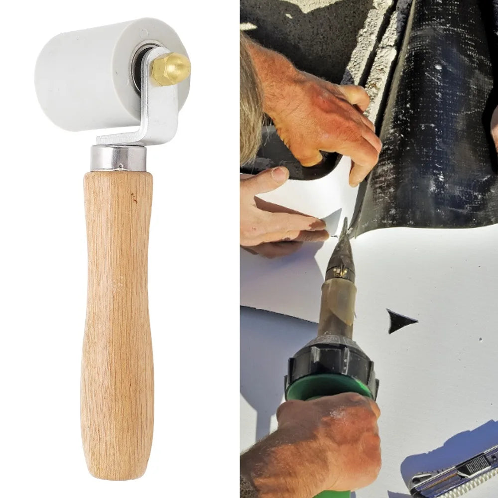 Silicone Seam Roller 37mm – HSS Bearing, 260°C, Beechwood Handle