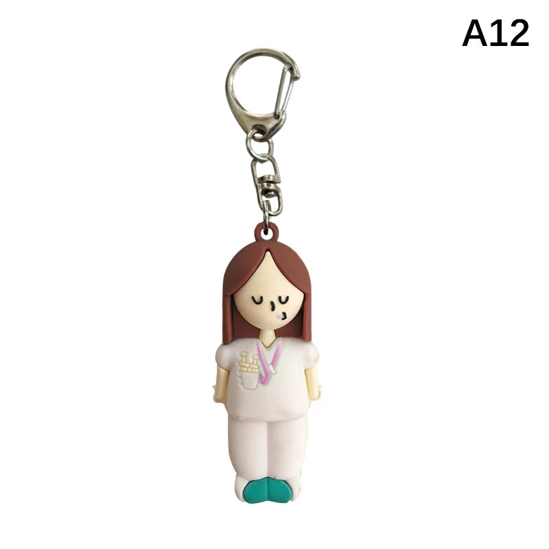 Syringe Ampoule Bottle Opener Keychain – Rubber Vial Cutter