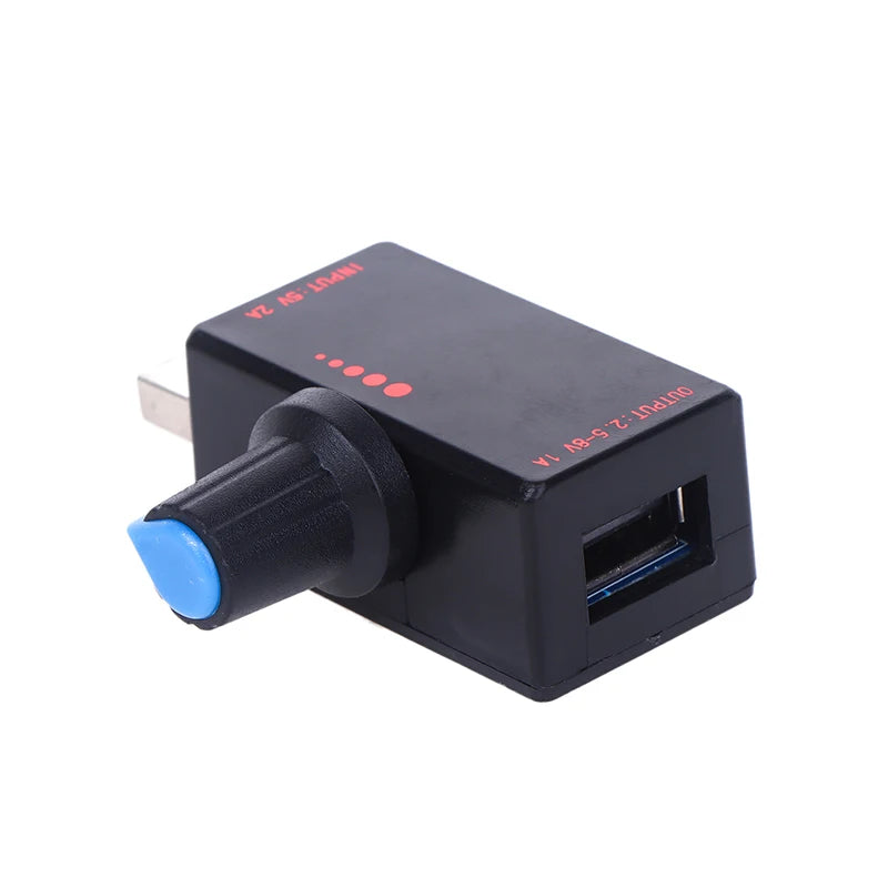 USB Fan Speed Controller – Type-C & USB-A Stepless 5W DC 5V