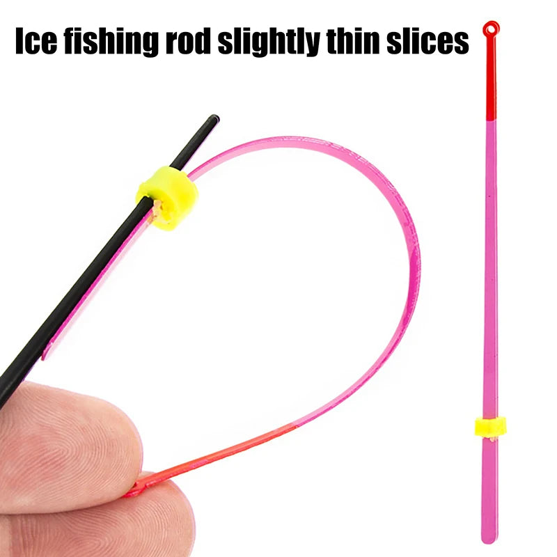 5-Pack Ice Fishing Rod Top Tips – 12/14cm Bobber Indicators