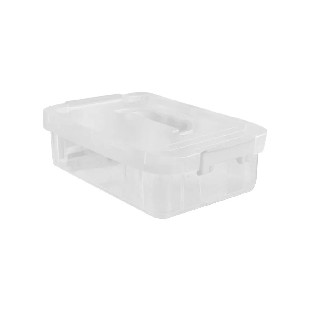 Stackable Transparent Pencil Case Multi-Layer Drawer Organizer