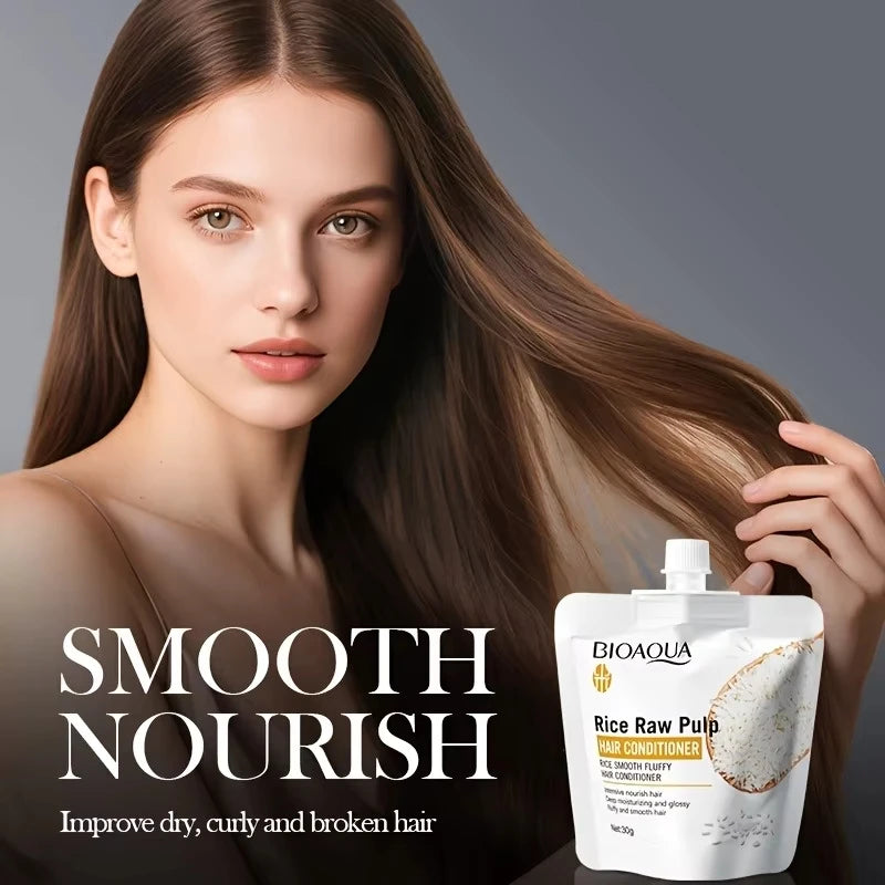 Rice Milk Hair Conditioner 5-Pack – Smooth, Silky & Frizz-Free