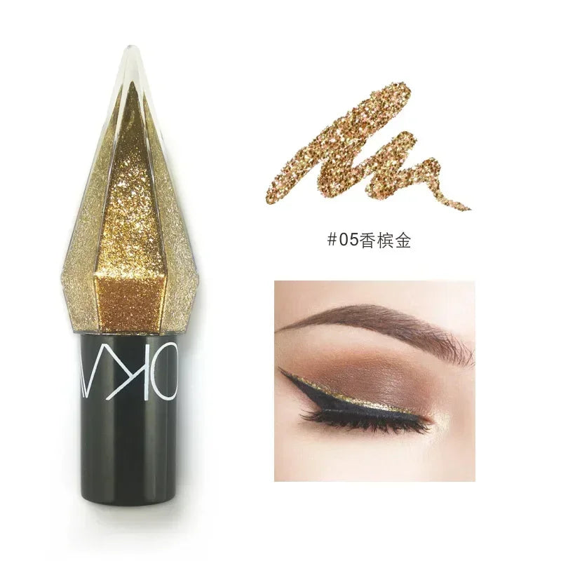 SAKSRAAR Glitter Eyeliner & Eyeshadow – 5 Shimmer Colors