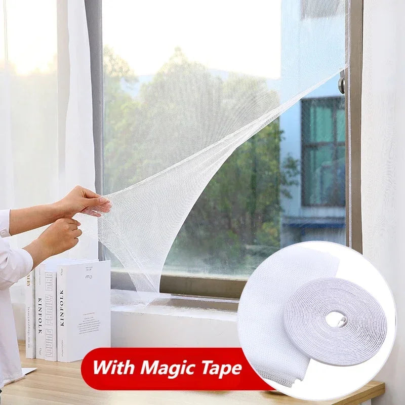 Adhesive Mosquito Window Screen Mesh – Nylon Bug Net