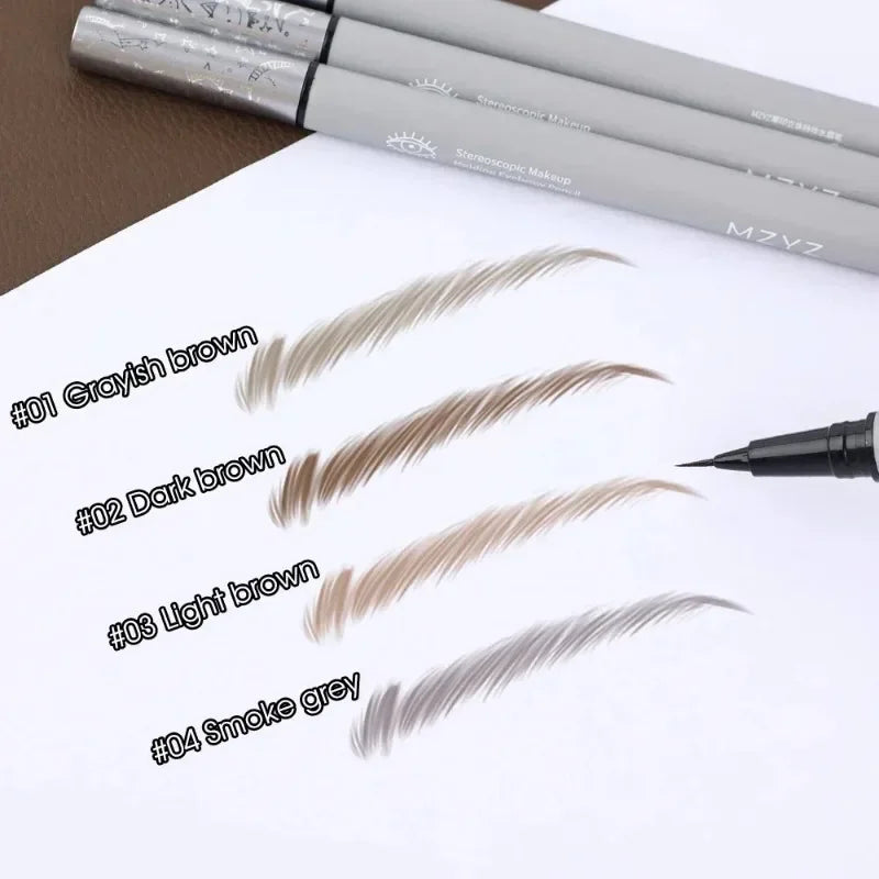 Waterproof Liquid Eyebrow Pencil – Ultra-Fine Natural Finish