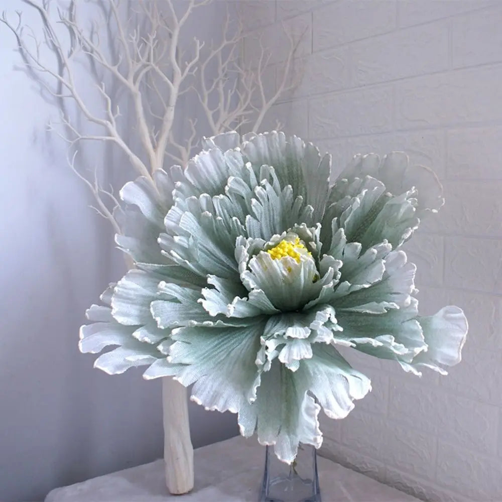 Large Artificial Silk Peony Flower Head 30cm – Wedding & Home Décor