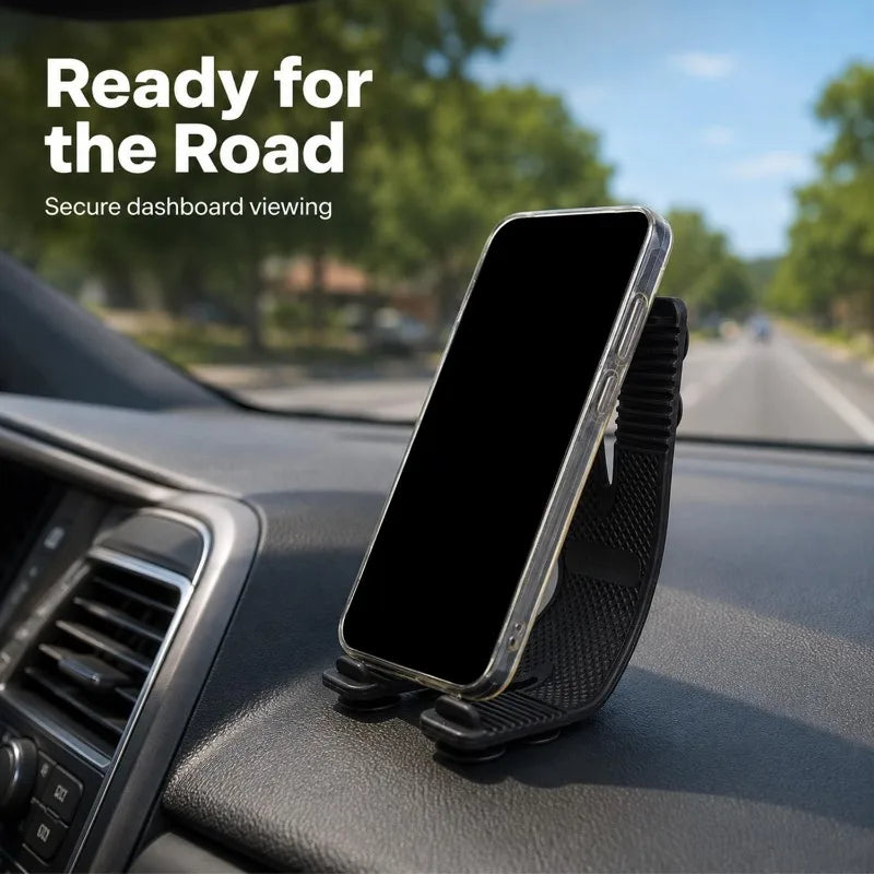 X-Style Silicone Phone Holder – Universal Desk & Car Mount