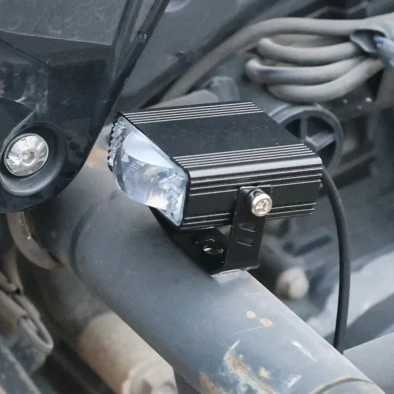 RGB LED Strobe Spotlight IP68 Waterproof – Car & Motorcycle
