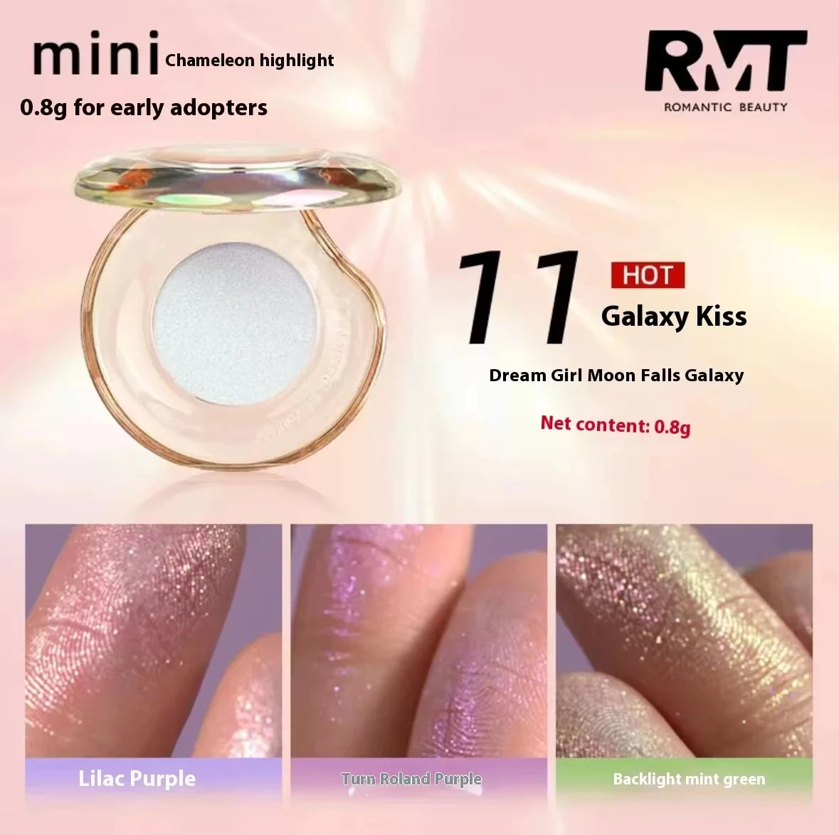 RMT Chameleon Glitter Highlighter – Diamond Metallic Glow