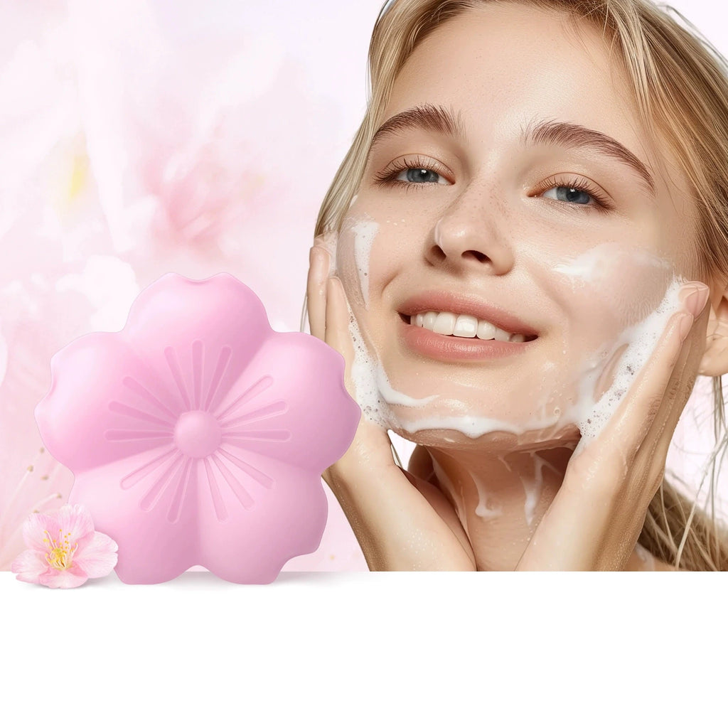 LAIKOU Sakura Handmade Soap – Moisturizing Face & Body Bar