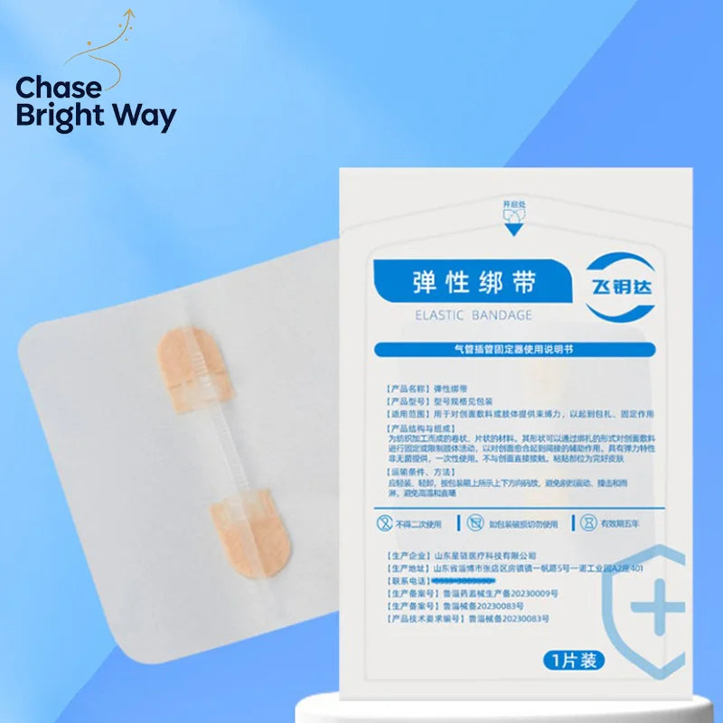 Zipper Wound Closure Patches – Breathable Elastic 2-Pack