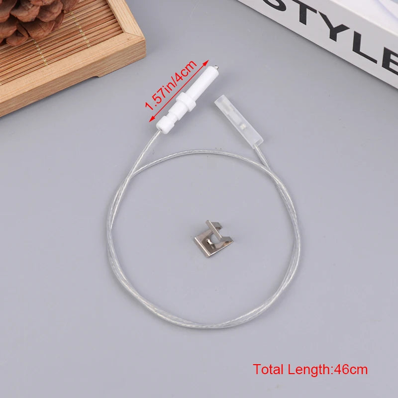 Gas Stove Igniter Electrode Spark Plug with Wire 35mm/40mm