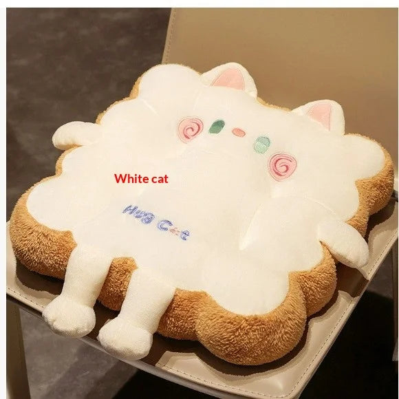 Toast Shaped Memory Foam Seat Cushion – Anti-Slip Chair Pad