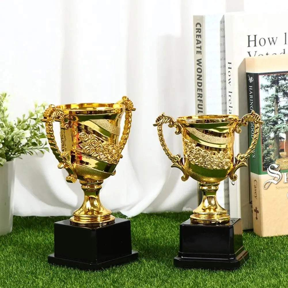Soccer Trophy Award – Gold Plastic Cup 14/17/18cm Kids