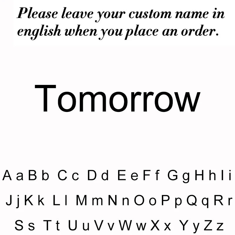 Custom Frosted Name Necklace | Personalized Heart Pendant