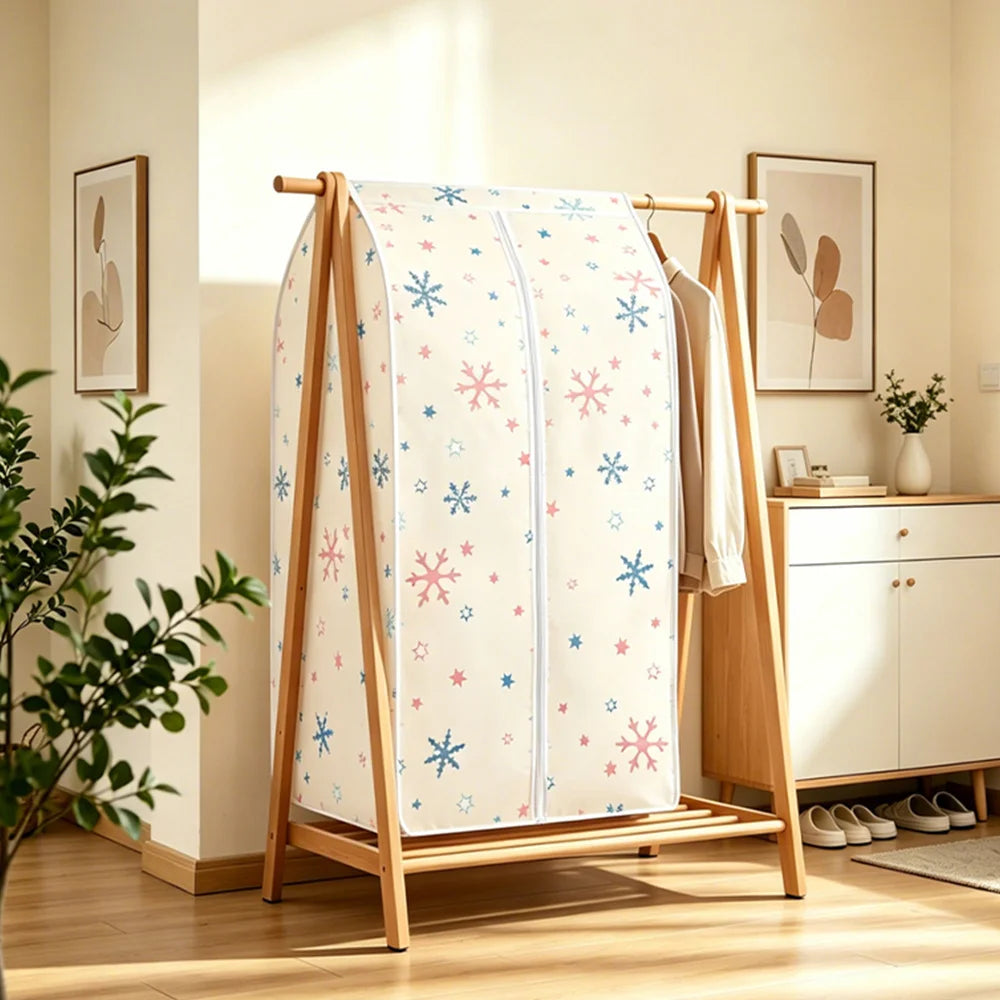 PEVA Hanging Garment Bag – Waterproof Dustproof Zipper Cover