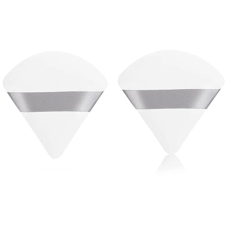 Triangle Velvet Makeup Puff Sponge – 2/6 Pack Wet & Dry