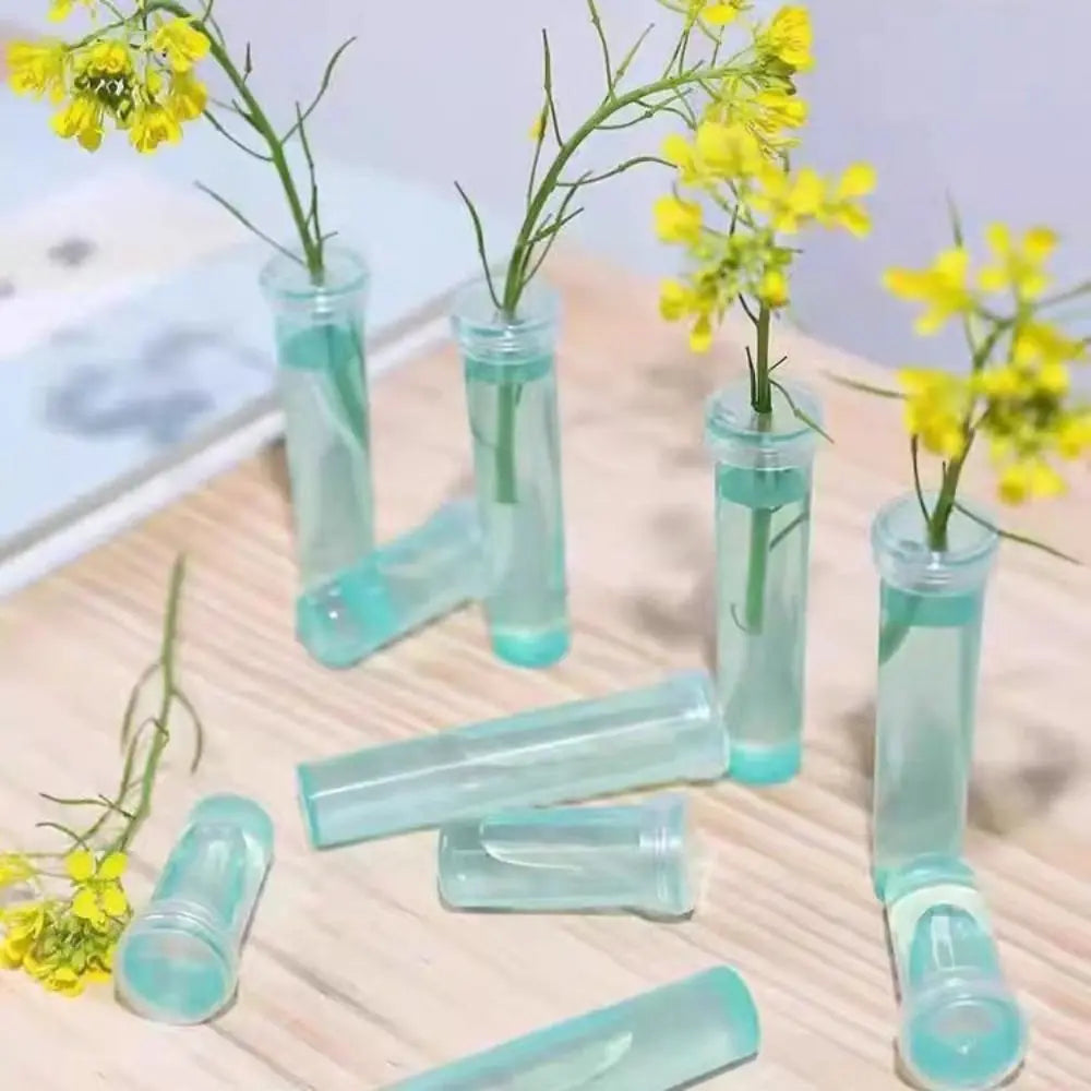 PVC Flower Water Tubes – Bulk Floral Nutrition Vials 4cm & 7cm
