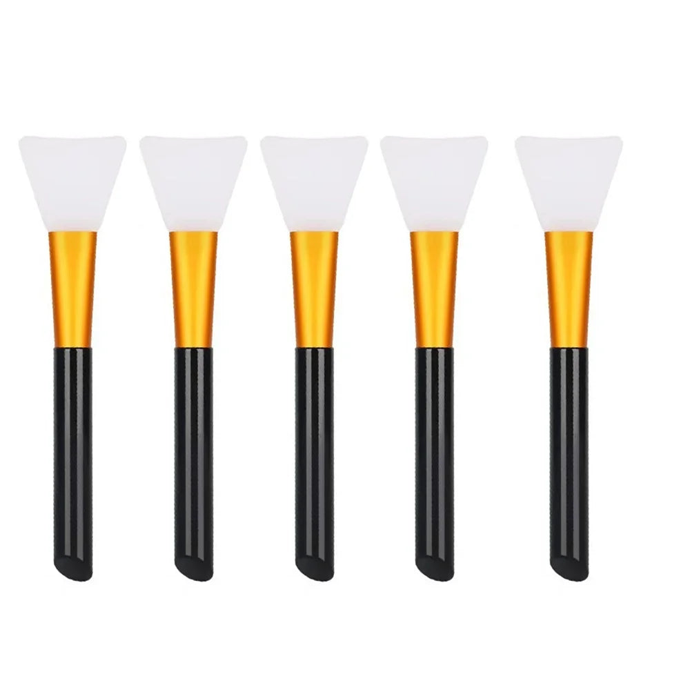 Silicone Facial Mask Brush Set – Soft, All Skin Types