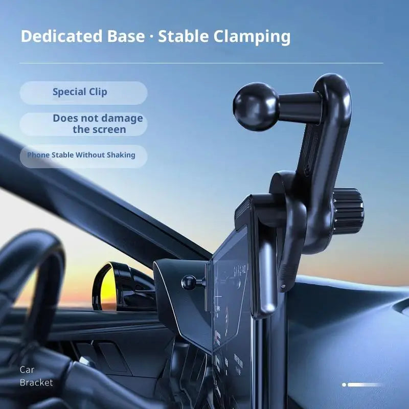 Universal Car Screen Phone Mount – 16mm Ball Head GPS Holder