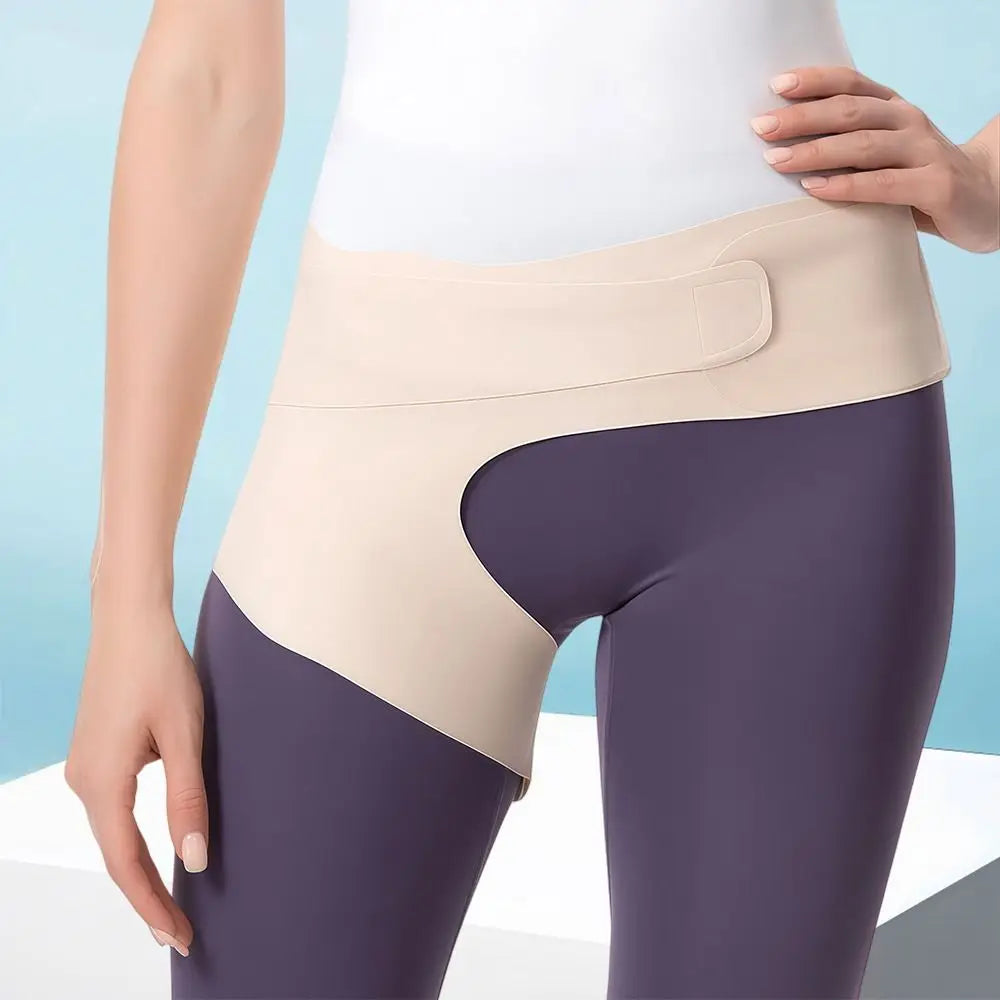 Ultra Thin Hip Brace – Adjustable Thigh Compression Sleeve