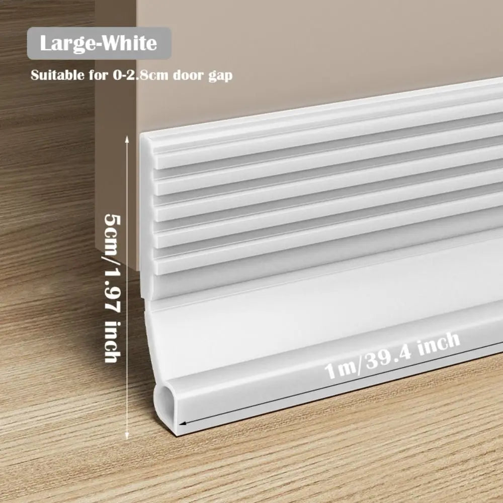 TPE Door Bottom Seal Strip – Draft & Insect Blocker 100cm