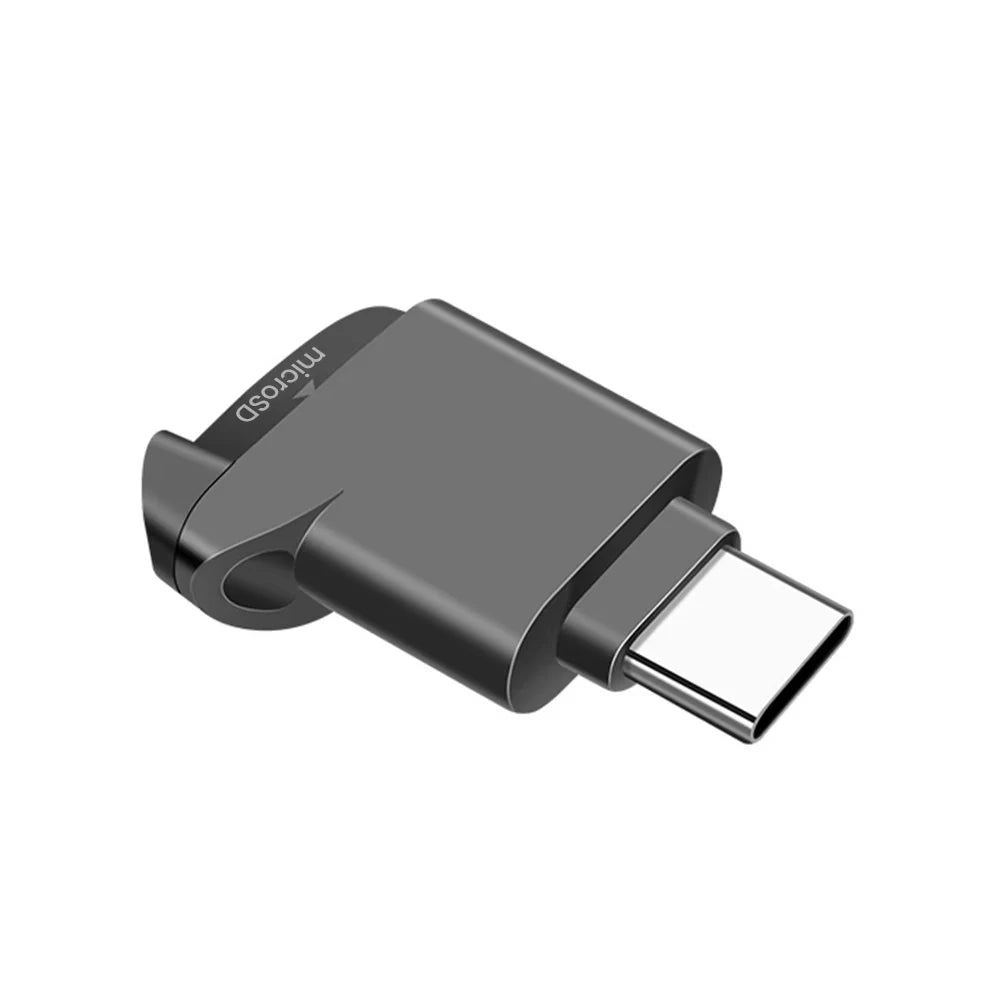 USB-C TF Card Reader – MicroSD Adapter for iPhone 16 17 & More