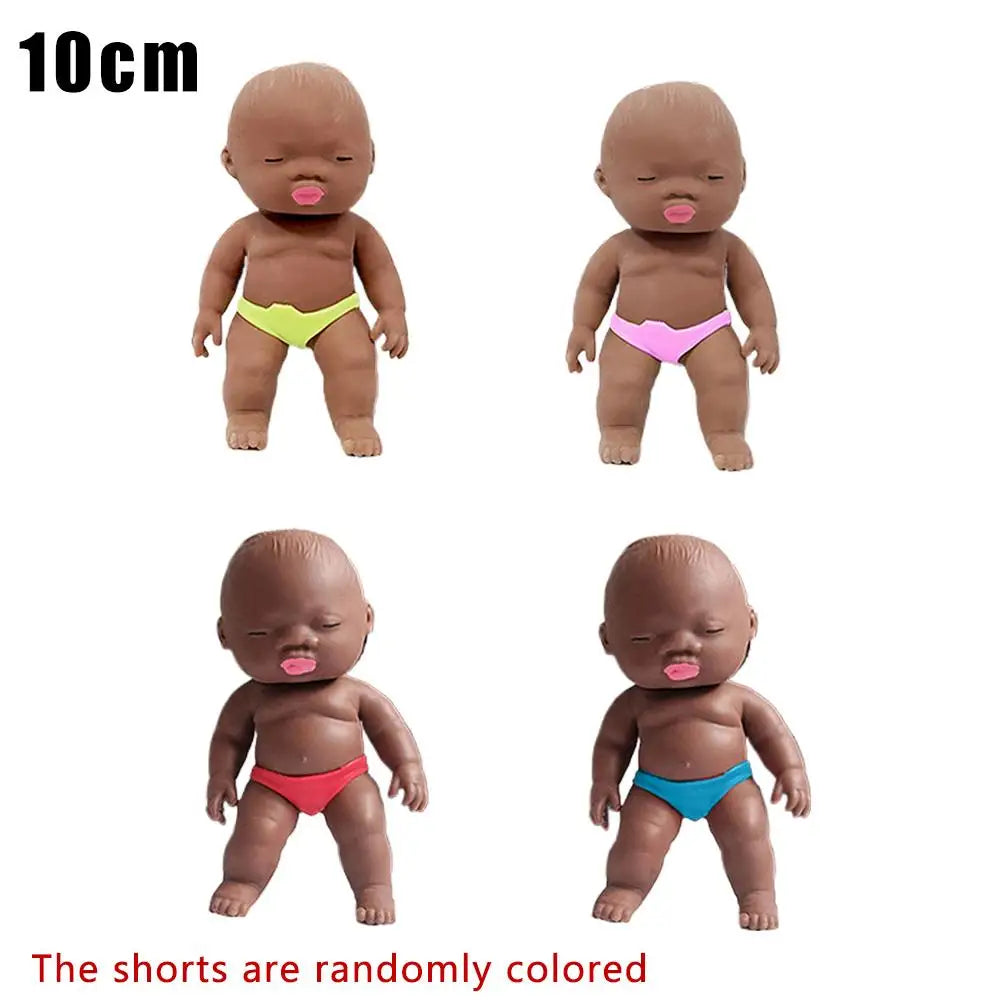 Soft TPR Squeeze Fidget Toy – Slow Rebound Baby Figure Doll
